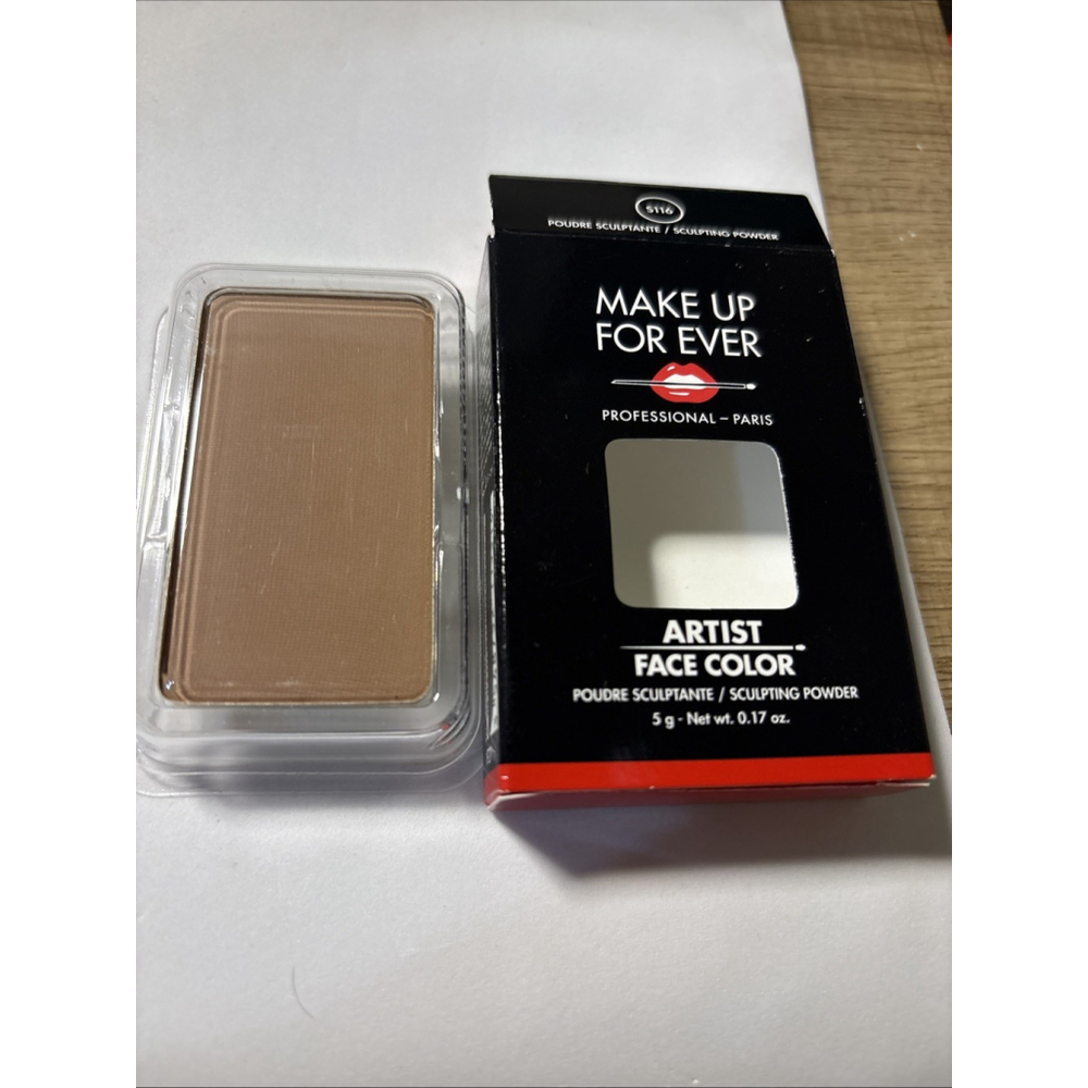 MAKE UP FOR EVER Artist Face Color Sculpting Powder S116 Refill Pan New in Box